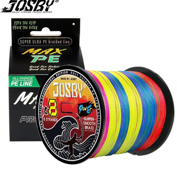 Linha de Pesca Josby Multifilamento de Pesca 8 fios Ultra PE 300m